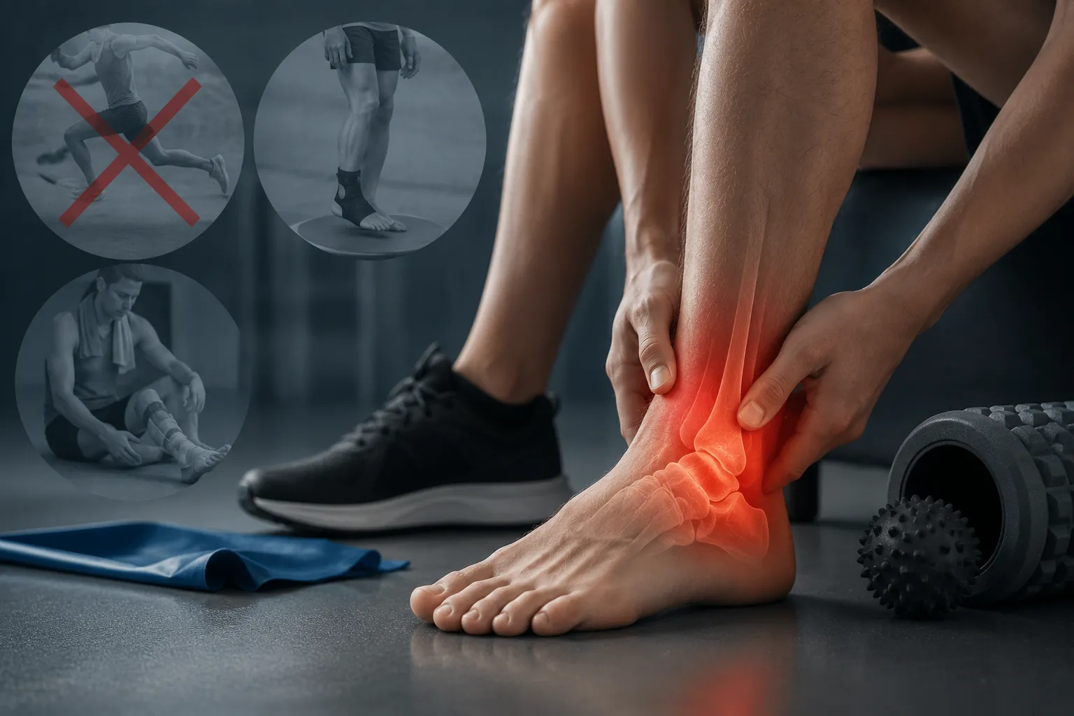 Восстановление после травмы голеностопа: какие ошибки замедляют реабилитацию